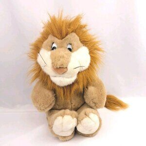 Vintage 1994 Dare Violence Education 15 Inch Lion Plush Stuffed Animal